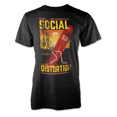 social-distortion - Surfin' T-Shirt (Black)