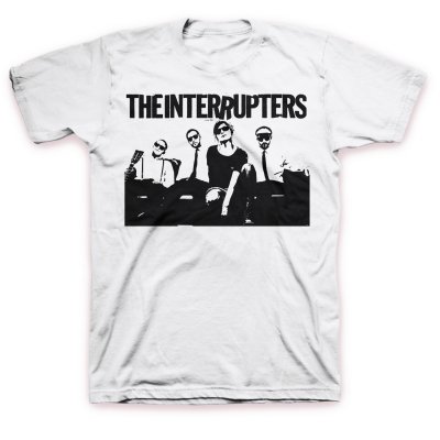 The Interrupters - Band Photo T-Shirt (White)