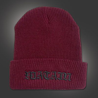 Watain - Logo Beanie (Maroon)