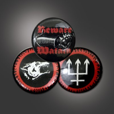 watain - Beware Button Pack