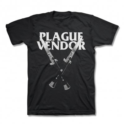 plague-vendor - Knife T-Shirt (Black)