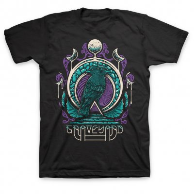 Graveyard - Two-Headed Bird T-Shirt (Black)
