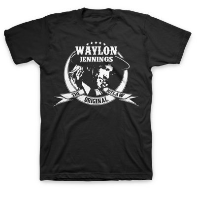 waylon-jennings - Original Outlaw Tee