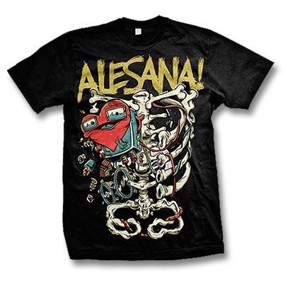 Alesana - Alesana Skeleton Tee