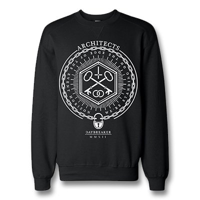 architects - Daybreaker Crew Neck Sweatshirt (Black)