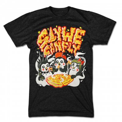 SayWeCanFly - Penguin Pizza Party Tee