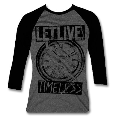 Letlive - Timeless Baseball Raglan