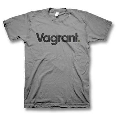 Vagrant - Logo T-Shirt (Grey)