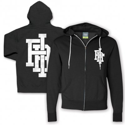Falling In Reverse - Crest Logo Contrast Zip Hoodie (Black)