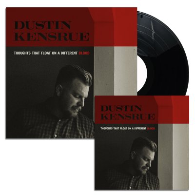 dustin-kensrue - Thoughts That Float LP (Black) + Signed Lithograph