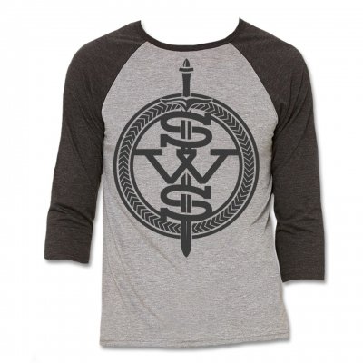 Sleeping with Sirens - Grey Symbol Logo Raglan (Heather/Charcoal)