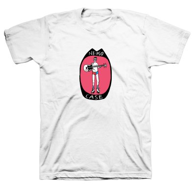 neko-case - Rollerskate Tee (White)
