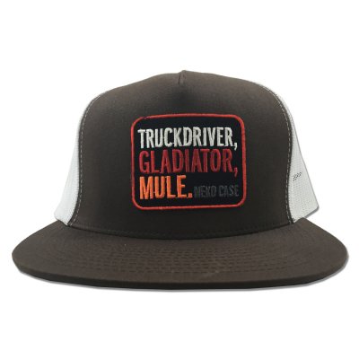 neko-case - Truckdriver Gladiator Mule Trucker Hat (Brown)