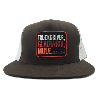 IMAGE | Truckdriver Gladiator Mule Trucker Hat (Brown)