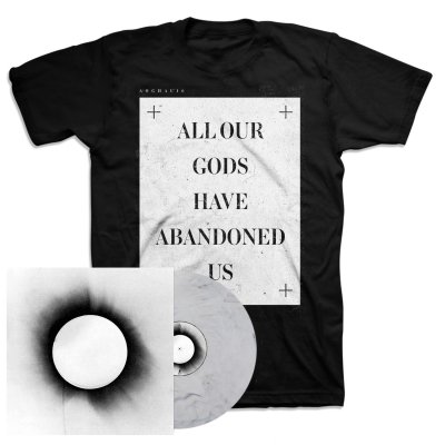 architects - All Our Gods Have Abandoned Us LP (White w/Black) + Slate T-Shirt Bundle