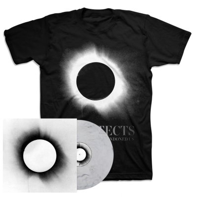 architects - All Our Gods Have Abandoned Us LP (White w/Black) + Album T-Shirt Bundle