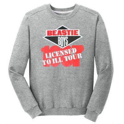 beastie-boys - Licensed To Ill Crewneck (Gray)
