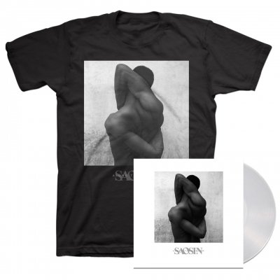 saosin - Along The Shadow LP (Clear) + Along The Shadow T-Shirt (Black) Bundle