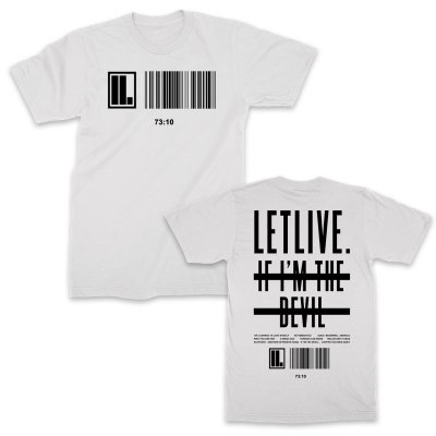 Letlive - Scanner T-Shirt (White)