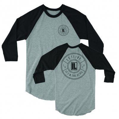 letlive - Cycle Raglan (Black/Heather)