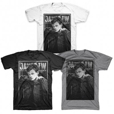 James TW - James TW Collar Up Photo Tee