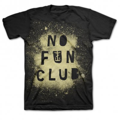 frank-iero - No Fun Club T-Shirt (Black)