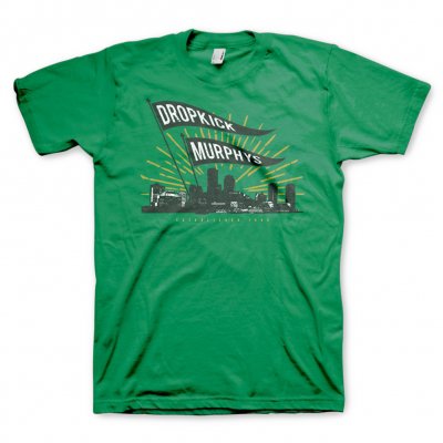 dropkick-murphys - Boston Flags Tee