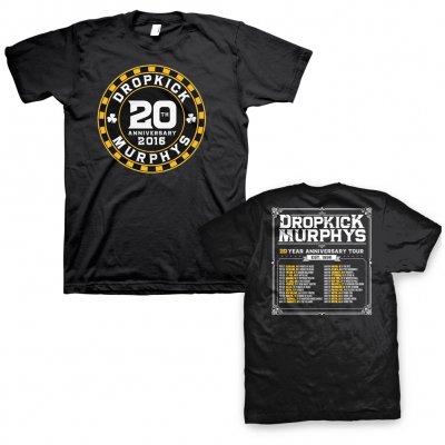 dropkick-murphys - Poker Chip Tour Tee (Black)
