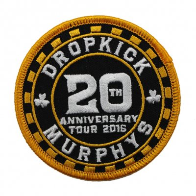 Dropkick Murphys - 20th Anniversary Poker Patch