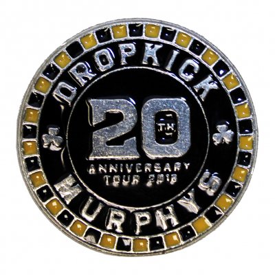 dropkick-murphys - 20 Poker Chip Enamel Pin