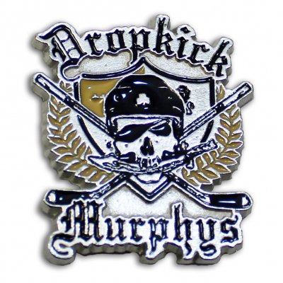 Dropkick Murphys - Hockey Skull Enamel Pin