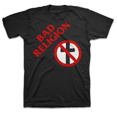 bad-religion - Original 7" Crossbuster Tee (Black)