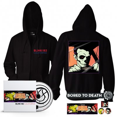 blink-182 - California CD + Zip Up Bundle
