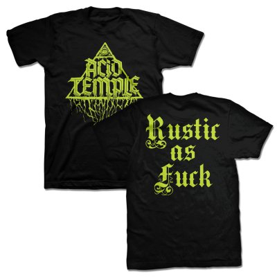 TRVE Brewing Company - Acid Temple - Rustic As Fuck T-Shirt (Black)