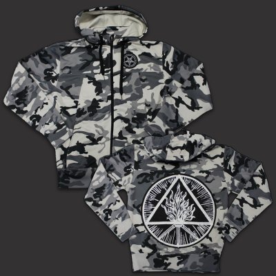 behemoth - Blackcraft Zip Up Sweatshirt (Winter Camo)