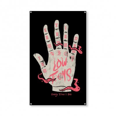 Every Time I Die - Palm Reader Flag (3' x 5')