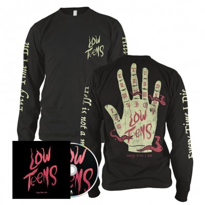 every-time-i-die - Low Teens CD + Palm Reader Longsleeve Bundle