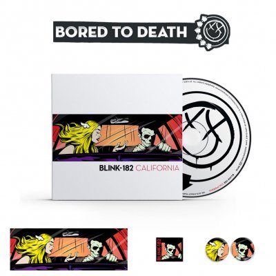blink-182 - California CD + Accessories Bundle