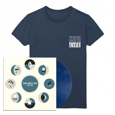 This Wild Life - Low Tides (Blue) + Waves Tee Bundle