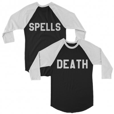 Death Spells - DS Raglan (Black/White)