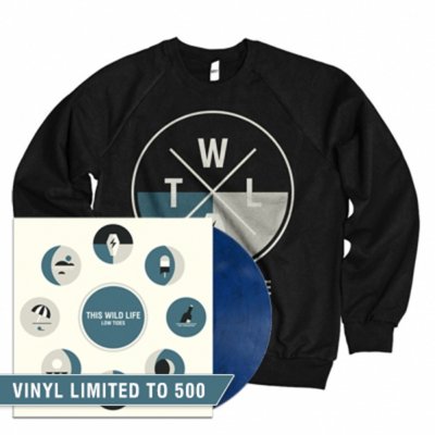 This Wild Life - Low Tides Vinyl LP (Blue) + Crewneck Bundle