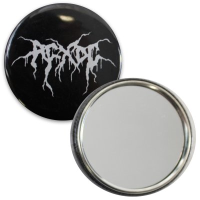 Black Metal Mirror