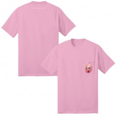 Balance and Composure - Light We Made Pocket T-Shirt (Pink)