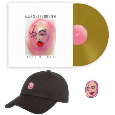 Light We Made LP (Gold) + Hat (Black) + Enamel Pin Bundle