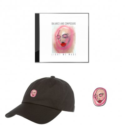 Light We Made CD + Hat (Black) + Enamel Pin Bundle