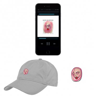 Light We Made Digital Album + Hat (Grey) + Enamel Pin Bundle