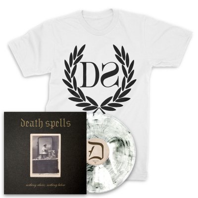 Death Spells - nothing above LP (White Smoke) + Wreath T-Shirt (White)