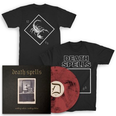 Death Spells - nothing above LP (Burgundy Smoke) + Scorpion T-Shirt (Black)