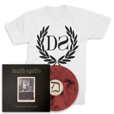 Death Spells - nothing above LP (Burgundy Smoke) + Wreath T-Shirt (White)