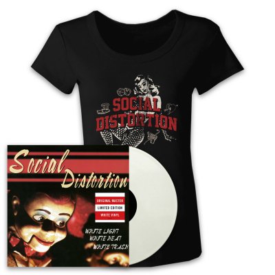 social-distortion - White Light LP (White) + White Light Icon - Women's (Black)